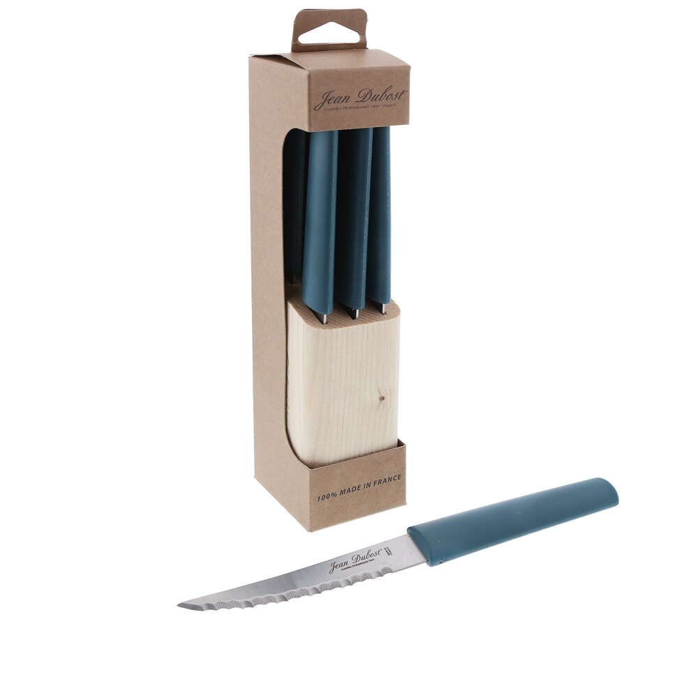 JEAN DUBOST LAGUIOLE jEAN DUBOST Bloc 6 Steakmesser Line blau Image