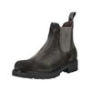 Stiefelette NERO GIARDINI "Nero Giardini Stiefelette Leder/Textil", Herren, Gr. 44, grau (carbon), Leder, Textil, casual, Schuhe
