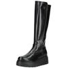 Stiefel NERO GIARDINI "Nero Giardini Stiefel Leder/Synthetik", Damen, Gr. 40, schwarz, Leder, Synthetik, casual, Schuhe