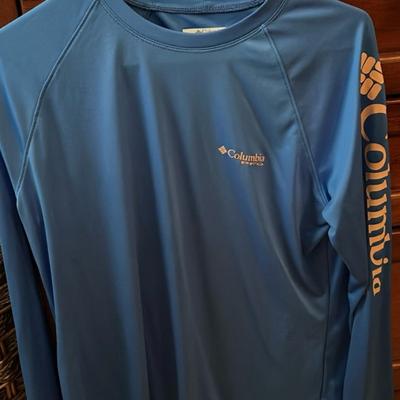 Columbia Swim | Columbia Men's Ocean Blue Rash Guard | Color: Blue | Size: L