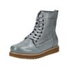Schnürstiefelette ANDREA CONTI "Andrea Conti Stiefelette Leder", Damen, Gr. 37, grau (anthrazit), Leder, casual, Schuhe