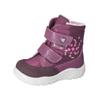 Snowboots PEPINO "Pepino Stiefel Lederimitat", Kinder, Gr. 26, rot (merlot), Lederimitat, casual, Schuhe