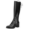 Stiefel NERO GIARDINI "Nero Giardini Stiefel Leder", Damen, Gr. 38, schwarz, Leder, casual, Schuhe