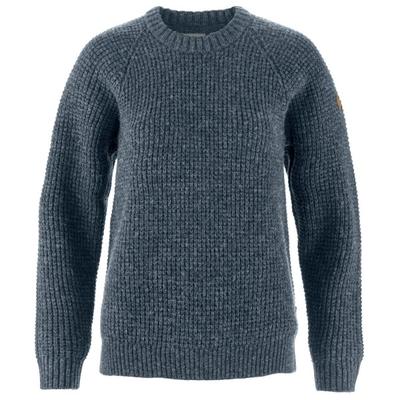 Fjällräven - Women's Övik Waffle Knit - Wollpullover Gr S blau Image