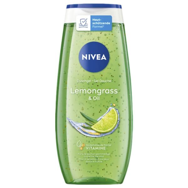 Nivea Duschgel »Lemongrass & Oil« 250 ml grün