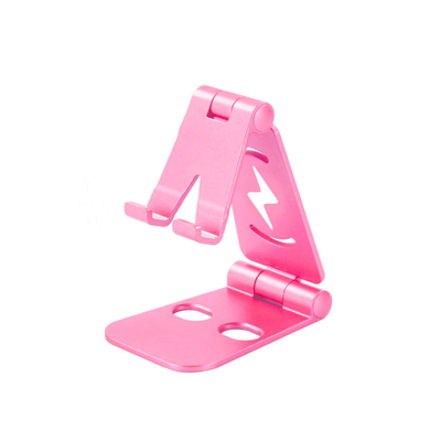 Foldable Swivel Phone Stand Pink