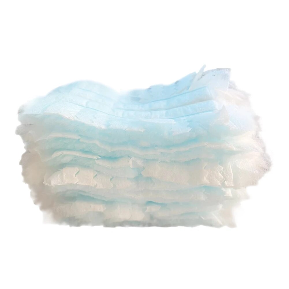 Blue Fluffy Fiber Brush Head: Disposable Electrostatic Dust Duster For Household Desk Cleaning 10pcs