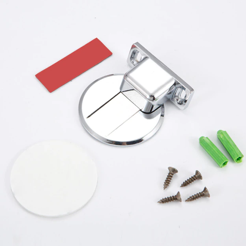 Magnetic Door Stopper Silver