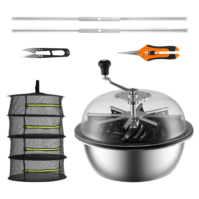 Leaf Bowl Trimmer Manual Bud Trimmer, Stainless Steel Blades For Wet & Dry Trimming, Clear Dome, Hand Pruner Included Leaf Bowl Trimmer Manual Bud Trimmer, Stainless Steel Blades For Wet & Dry Trimming, Clear Dome, Hand Pruner Included