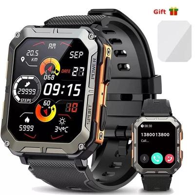 Blood Pressure Smart Watch Men Military Fitness Tracker Wristwatch Blood Pressure Smart Watch Men Military Fitness Tracker Wristwatch