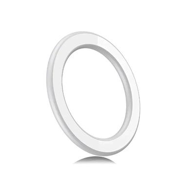 Universal MagSafe Magnetic Ring Holder With Adhesive Strong Magnet, Cellphone Wall Mount & Stand Compatible white