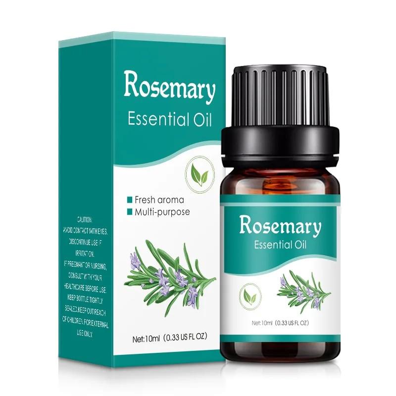 Aromatherapy Essential Oils Set 18 Water Soluble Scents For Diffusers & Humidifiers rosemary