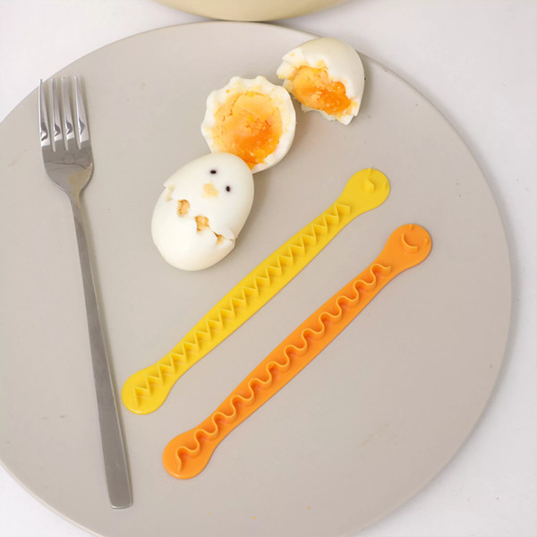 2 Pc Lace Boiled Egg Cutter 2 Pc Lace Boiled Egg Cutter