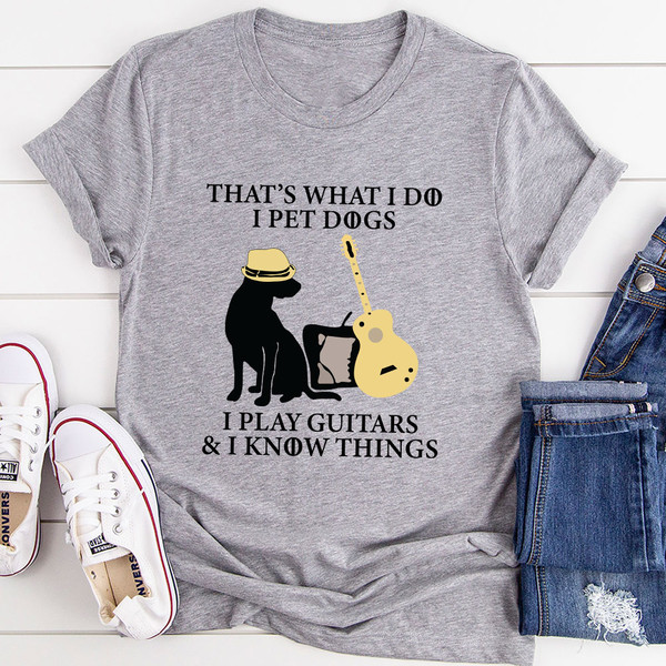 That's What I Do T Shirt White XL