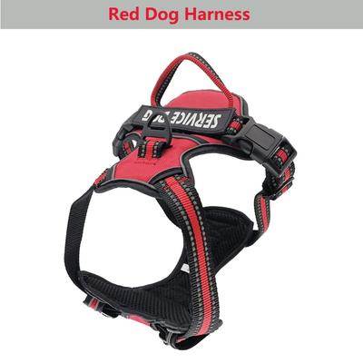 Adjustable Reflective Dog Harness Leash | Mesh Chest Strap & Traction Rope XL 1
