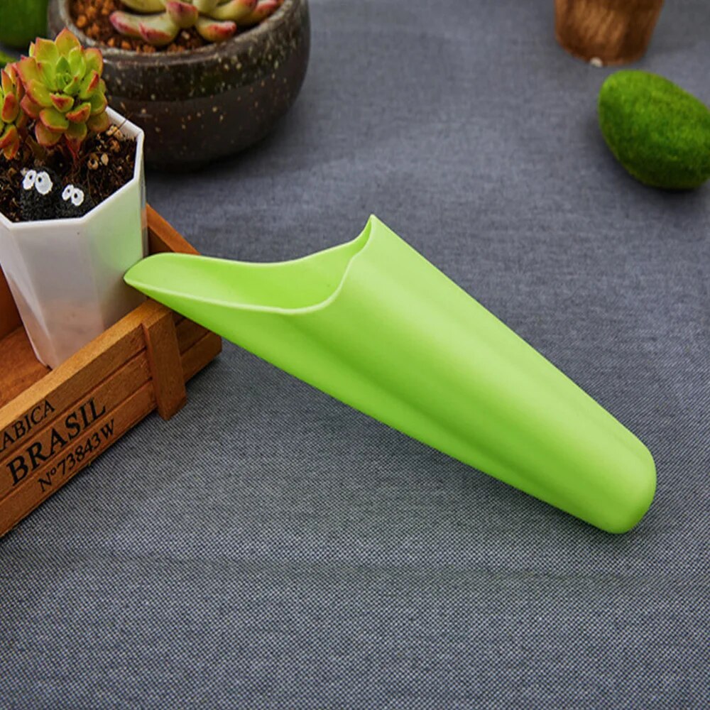 Mini Soil Spade Shovel For Succulent Plants & Home Gardening green