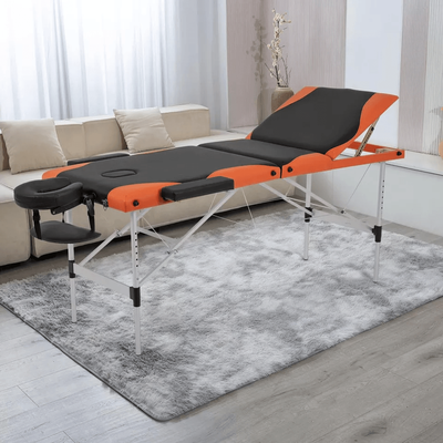 Portable Massage Table 28in Wide Lash Bed 3 Folding Spa Bed With Adjustable Height, Aluminum Frame, And Carrying Case Portable Massage Table 28in Wide Lash Bed 3 Folding Spa Bed With Adjustable Height, Aluminum Frame, And Carrying Case
