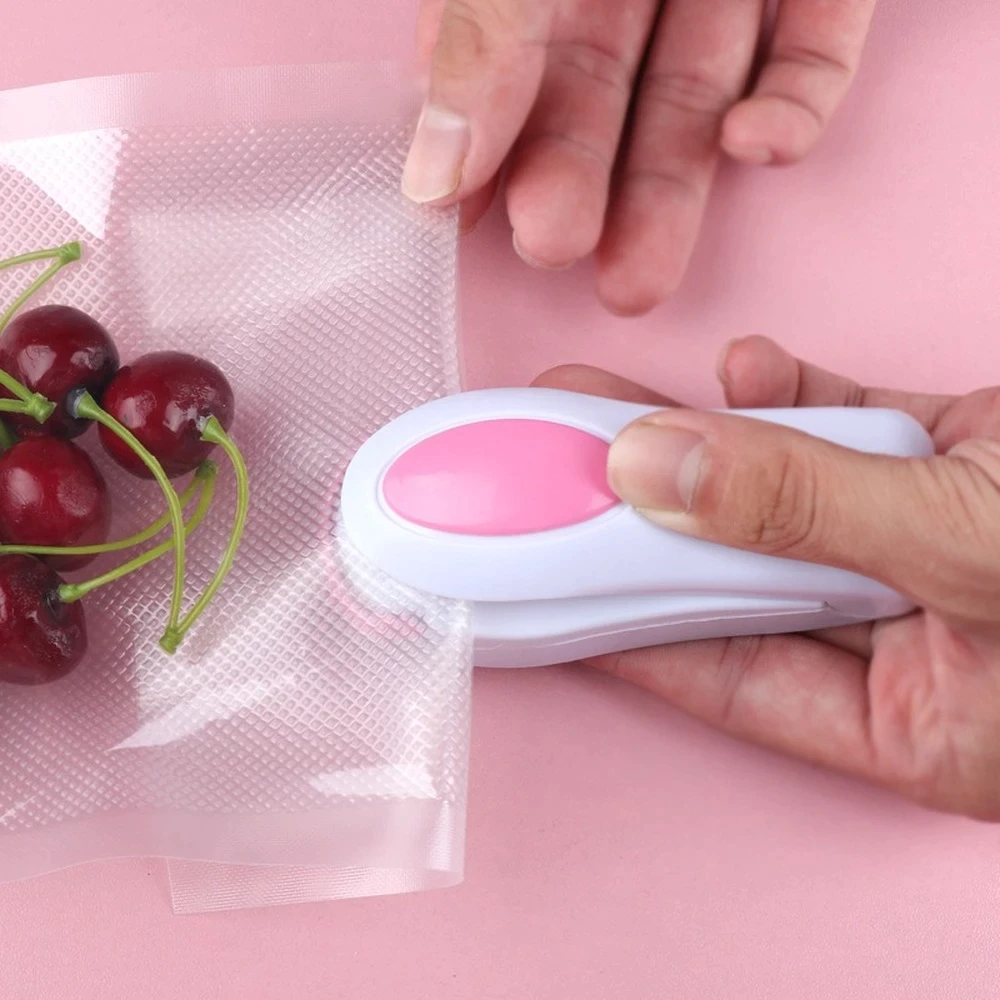 Portable Mini Sealing Household Machine t shirt white s