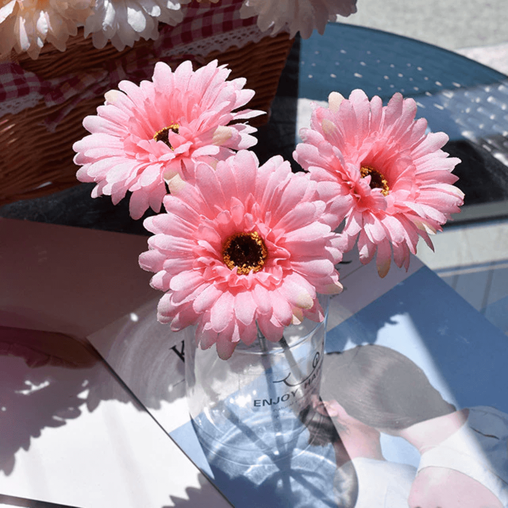 Real Touch Chrysanthemum Bouquet Pink