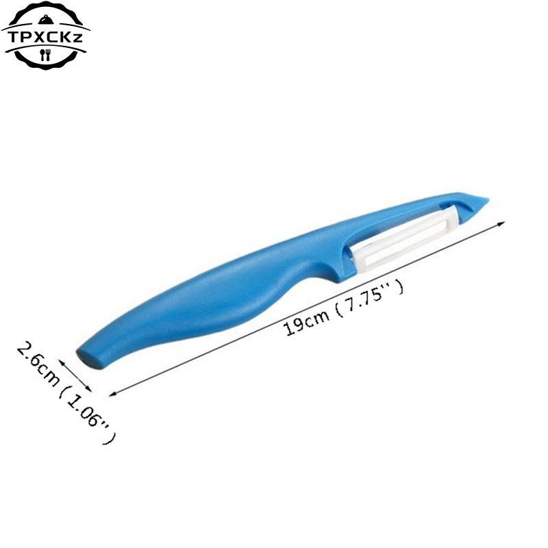 Ceramic Kitchen Slicer: Versatile Melon & Fruit Peeler Pruner For Efficient Vegetable Cutting b