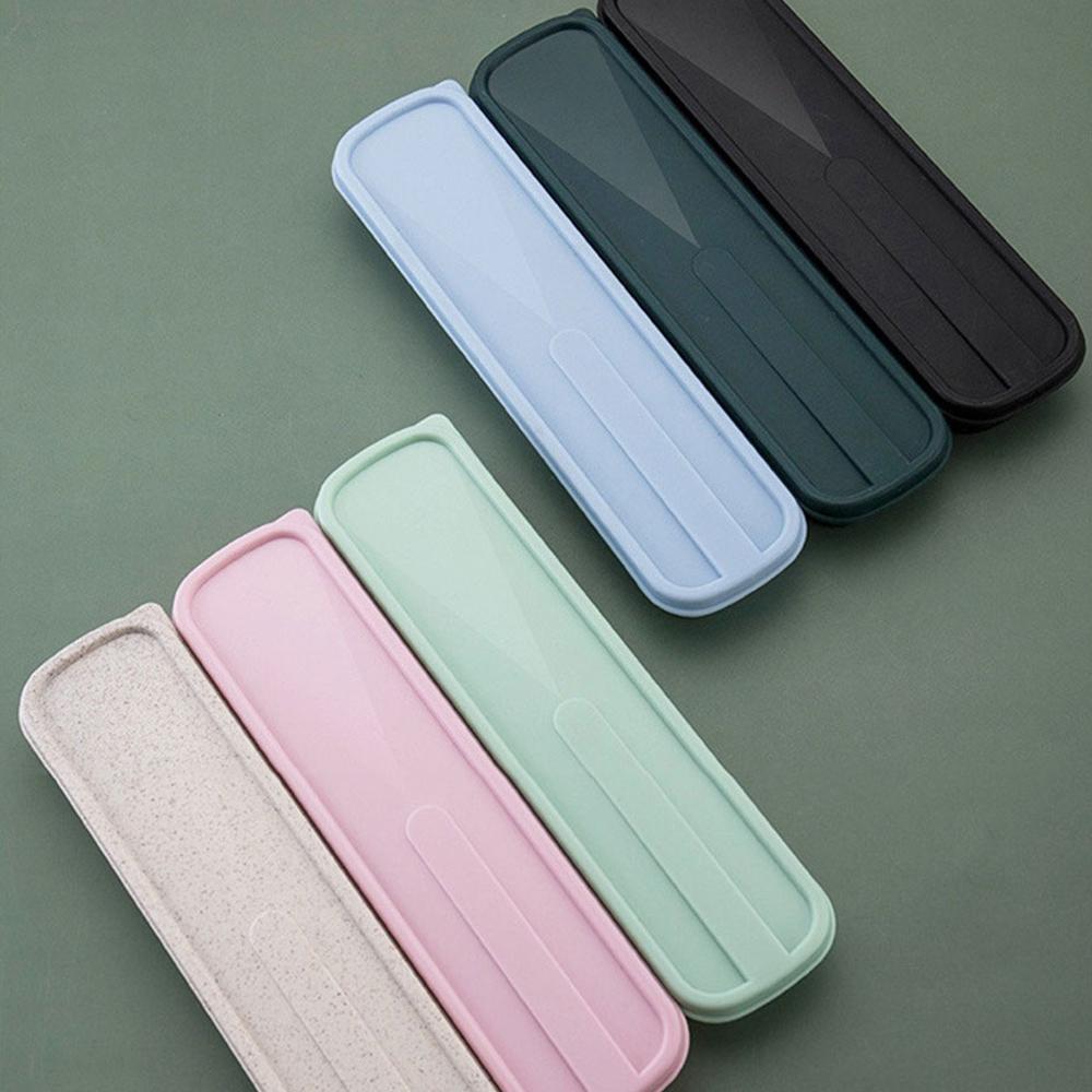 Outdoor Cutlery Box: Easy to Use Household Storage For Utensils Dustproof & Eco Friendly Black