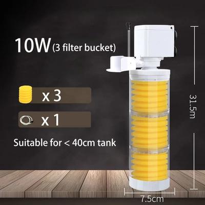 Aquarium Turtle Fish Tank Submersible Water Pump Sponge Filter Skimmer Accessories 7