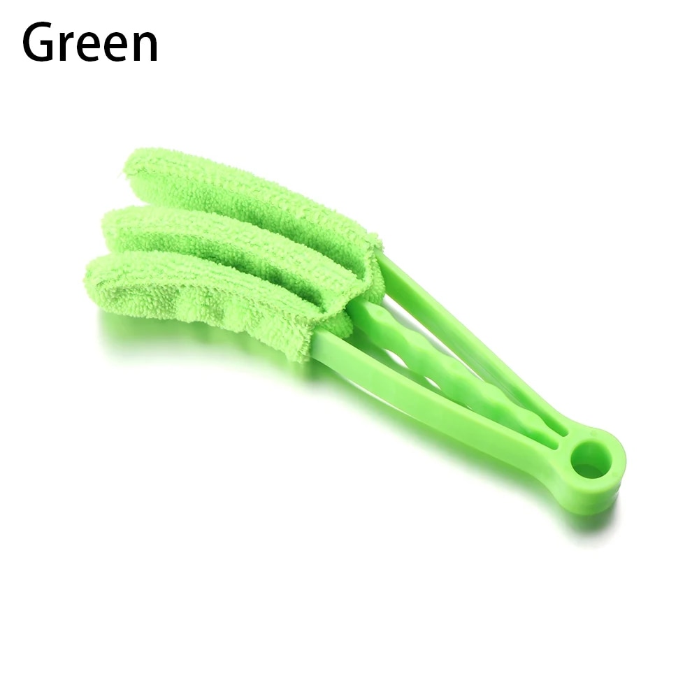 Removable Microfiber Cleaning Brush: Washable Clip on Duster For Household Windows, Blinds, And More 3