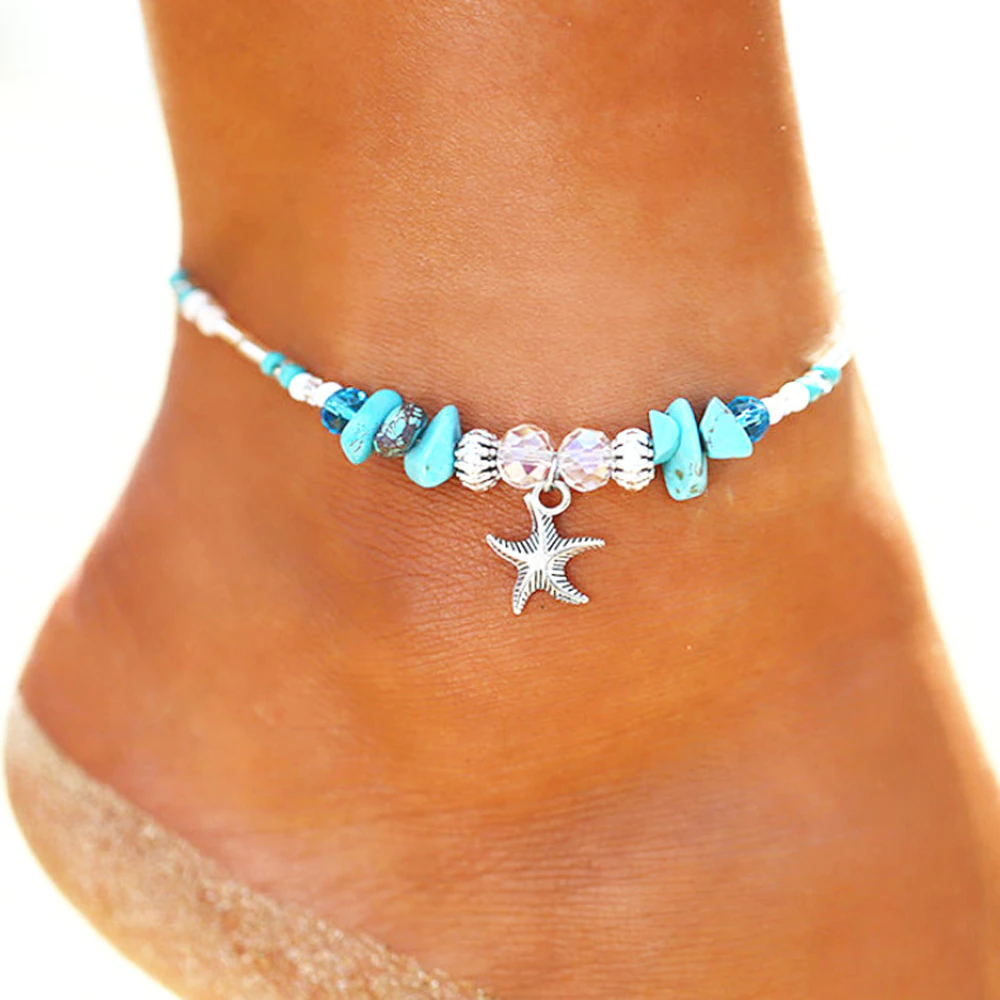 Starfish Ankle Bracelet Charm Starfish Ankle Bracelet Charm