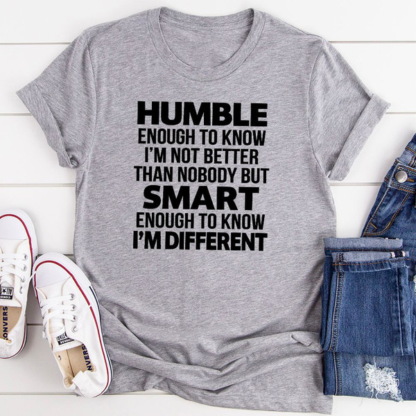 I'm Different T Shirt Athletic Heather 2XL