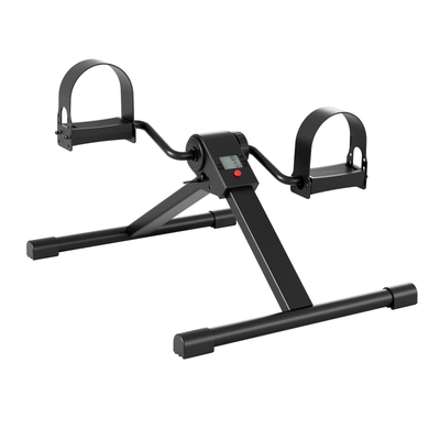 Under Desk Bike Pedal Mini Exercise Bike With Electronic Display For Indoor Leg And Arm Recovery, Folding Pedal Exercise Under Desk Bike Pedal Mini Exercise Bike With Electronic Display For Indoor Leg And Arm Recovery, Folding Pedal Exercise