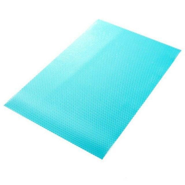Multipurpose Antibacterial Refrigerator Mats Blue (Pack Of 4 Mats)