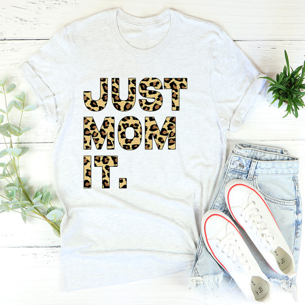 Just Mom It Tee Mauve L