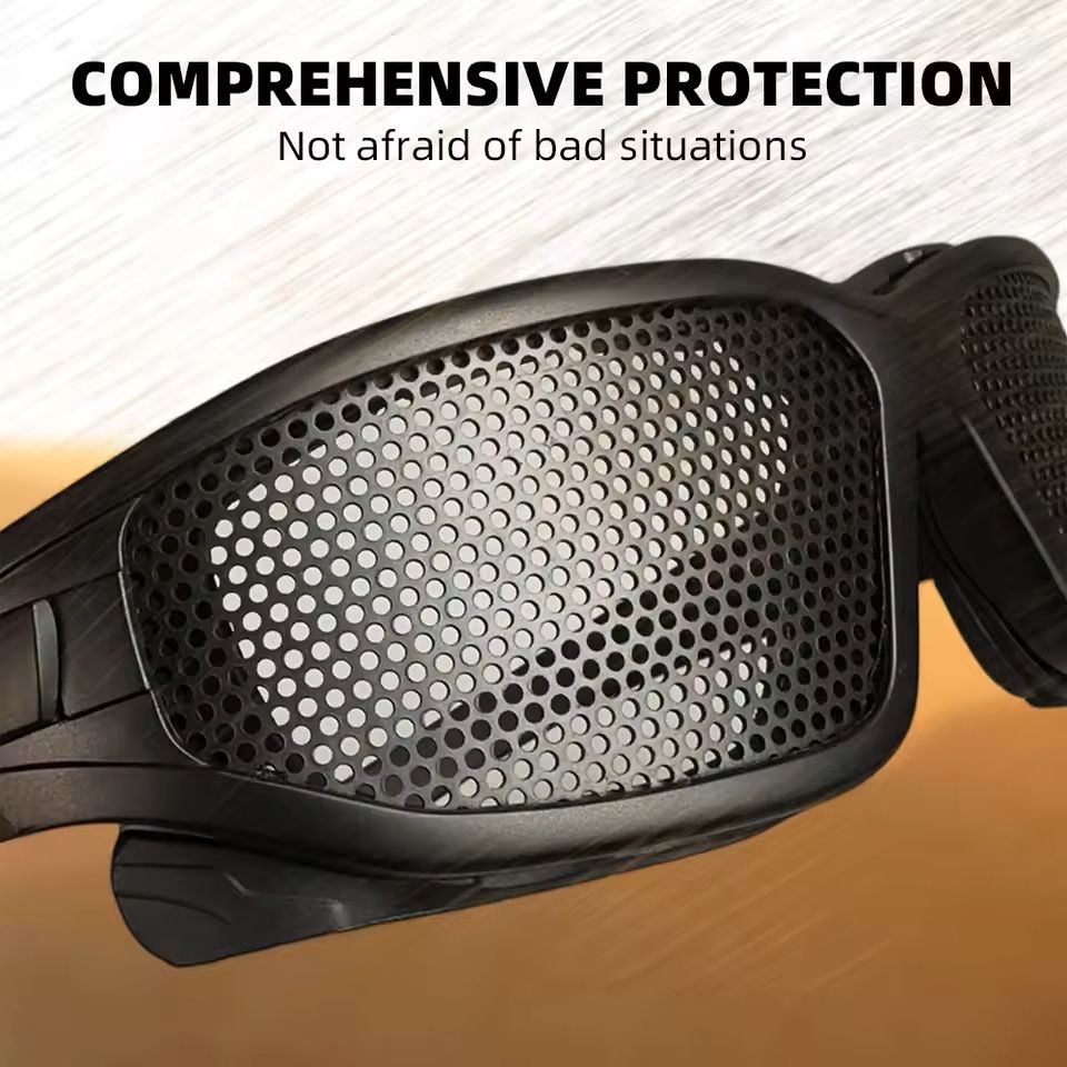 SteelMesh Tactical Goggles Anti Impact Military Grade Eye Protection For Airsoft, Paintball & Hunting SteelMesh Tactical Goggles Anti Impact Military Grade Eye Protection For Airsoft, Paintball & Hunting