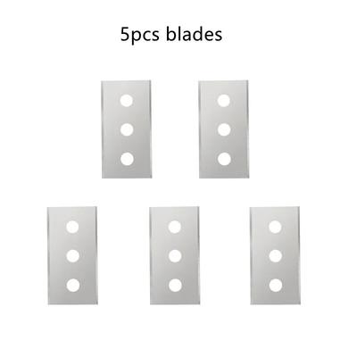 Glass Decontamination Shovel: Multifunctional Scraper Set For Wall, Floor, Tile, Kitchen Stove Household Cleaning Tool 5pcs Blades
