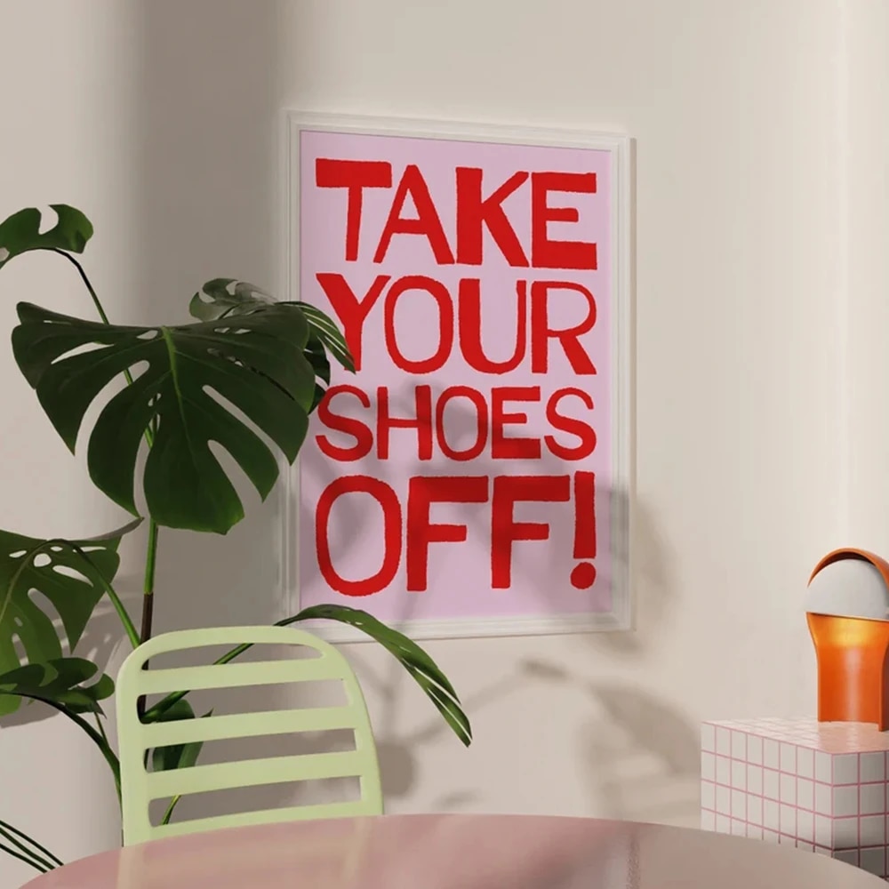Maximalist Love Quote Canvas Poster: Be Kind, More Amor, You Looks So Good Wall Art For Living Room Decor 40x60 No Frame 5