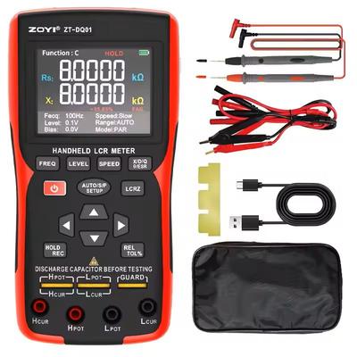 Digital LCR Meter For Resistance Capacitance And Inductance Testing zt dq01 With Clip