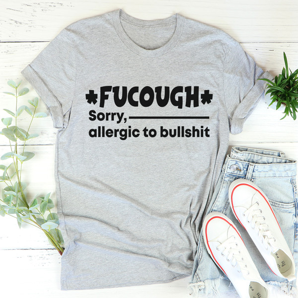 Fucough Tee Athletic Heather XL