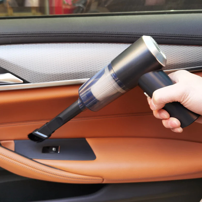 Wireless Mini Rechargeable Handheld Car Vacuum Cleaner, Portable Vacuum Cleaner For Car, Home, Office, Pet Black