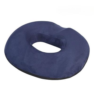 Orthopedic Memory Foam Donut Pillow For Tailbone And Hemorrhoid Relief Seat Cushion For Office Or Pregnancy Use blue