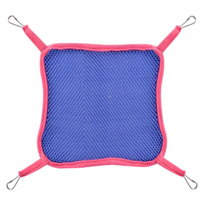 Pet Hammock For Hamsters, Guinea Pigs, Chinchillas, Rabbits Cozy Sleeping 17.5X17.5CM 2