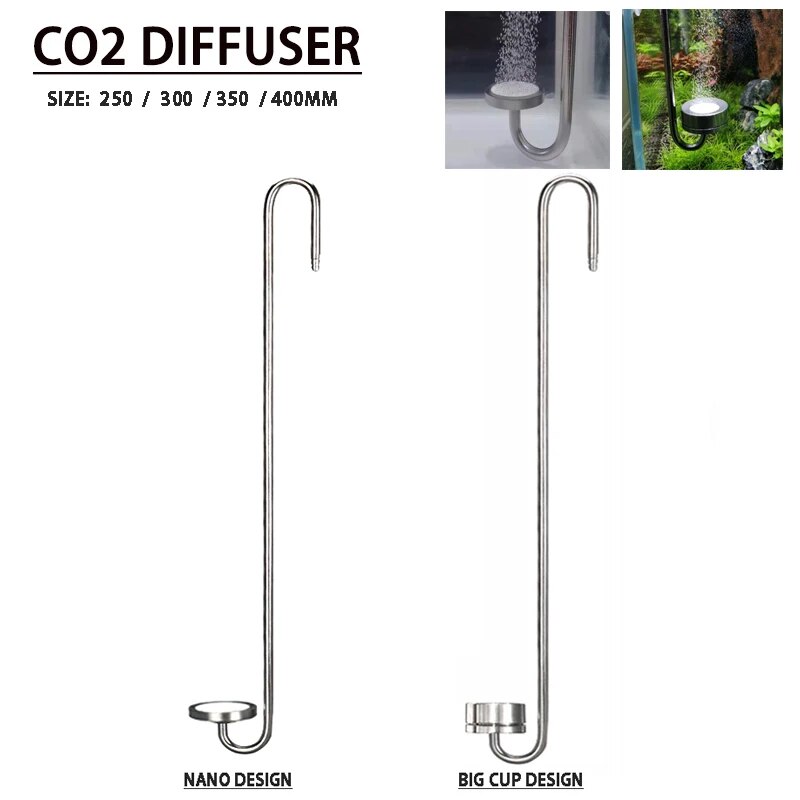 Aquarium CO2 Diffuser: Stainless Steel Atomizer For Aquatic Plant Growth Accessories 6
