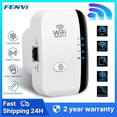 Wireless WiFi Repeater, Remote Extender & Signal Amplifier For Home And Office Wireless WiFi Repeater, Remote Extender & Signal Amplifier For Home And Office