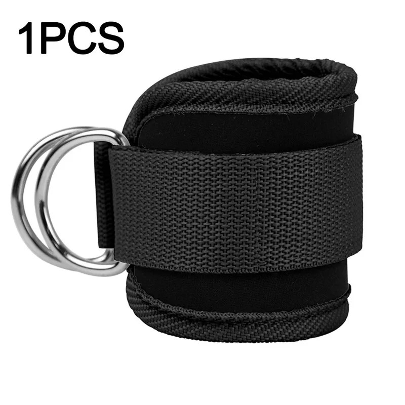 Fitness Ankle Buckle Training Device, Adjustable Leg & Hip Trainer With Secure Binding Strap For Resistance Workouts black 1pcs