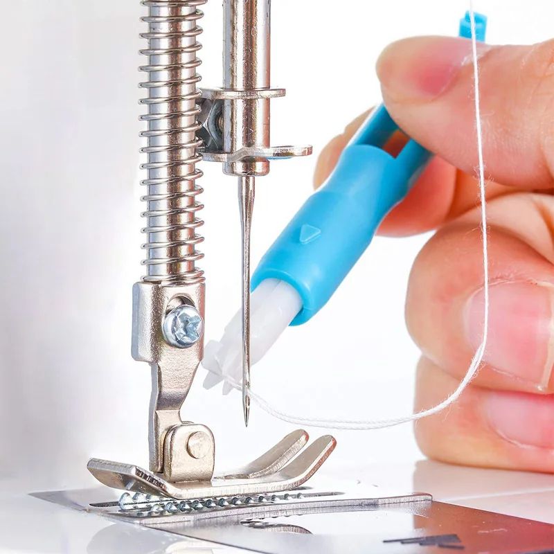 Sewing Machine Needle Inserter Threader Stitch Insertion Tool Automatic Threader Quick Sewing Threader Needle Changer Sewing Machine Needle Inserter Threader Stitch Insertion Tool Automatic Threader Quick Sewing Threader Needle Changer