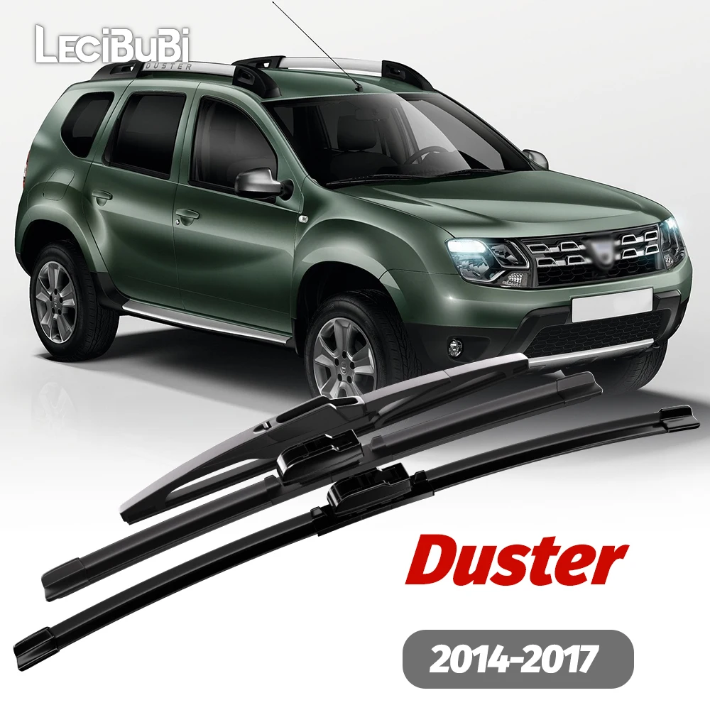 1 satz Vorne und Hinten Scheibenwischerblätter Scheibenwischer Für Dacia Duster 2014-2017 2015 2016 Zubehör Image