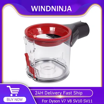 Handheld Wireless Staubsauger Staub Eimer Müll Bin Für Dyson V7 V8 SV11 SV10 Ersatz Ersatzteile Zubehör Image