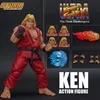 18 cm große Ken Masters Anime-Spielfigur Street Fighter II: The Final Challengers Guile/Ryu Actionfigur Storm Collectibles Modellspielzeug