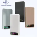 Power Bank in metallo 3C CCC 5000mAh | Schermo a colori intelligente + ricarica magnetica | PD veloce da 22,5 W per iPhone | Batteria esterna ultra sottile