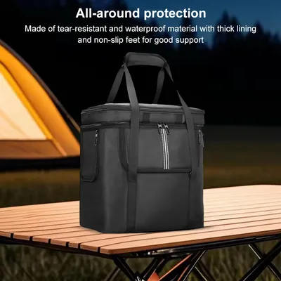 Tragetasche für BLUETTI Portable Power Station AC180 Aufbewahrungskoffer Reiseaufbewahrungstasche Wasserdicht mit Schultergurt und Griff