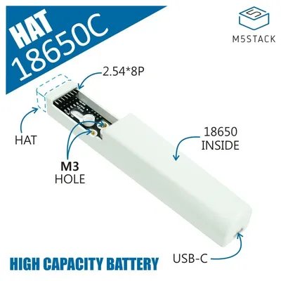 M5Stack Offizieller M5StickC 18650C Image